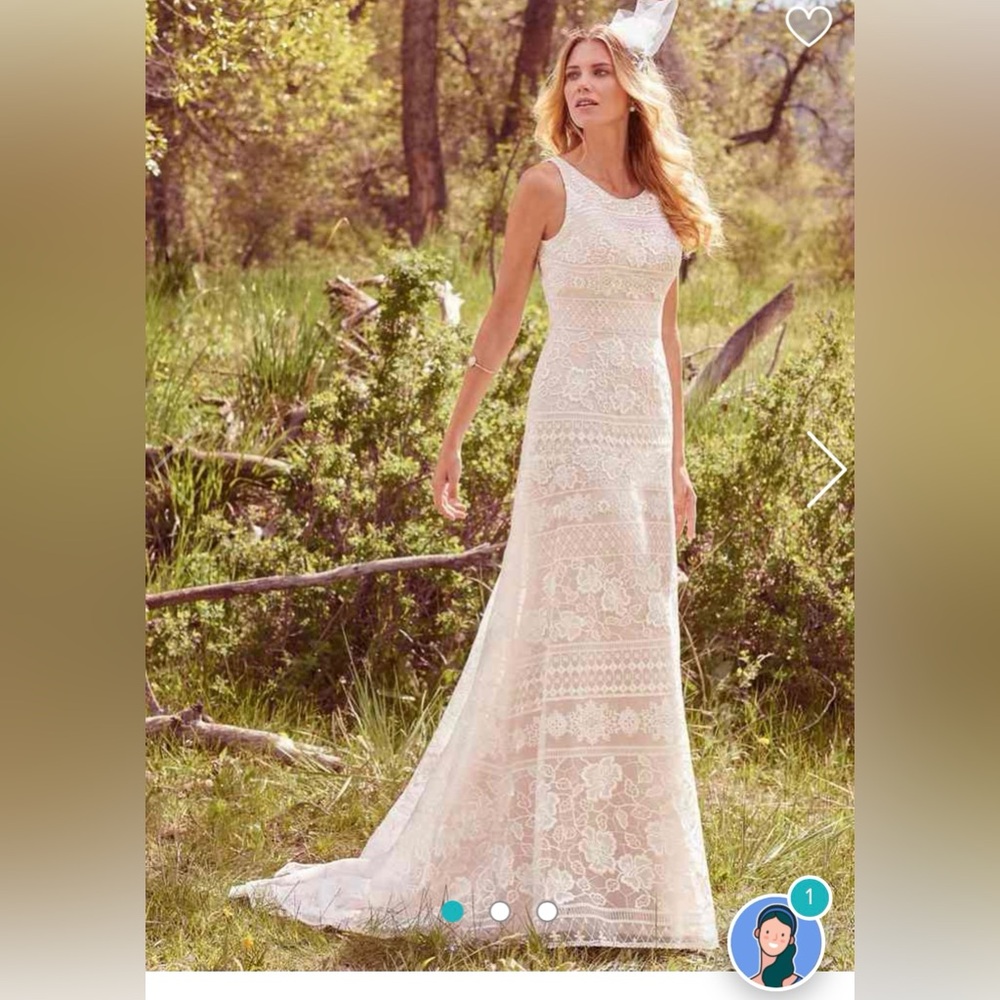 Maggie Sottero Size 10  Danielle Wedding Dress Gown.  Preloved.